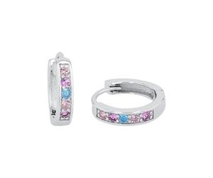 amor Creolen Pink Damen