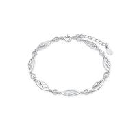 Amor Armband Marquise Damen Sterling Silber 925 Zirkonia (synth.) 20 cm silberfarben, kristallweiß