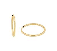 AMOR - Damen Ohrringe 375 Gold - Creole - AMR-E0066