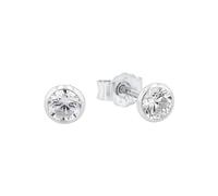 Amor – Damen Ohrstecker 9062263 – 925er Silber mit Zirkonia (synth.), 0,4 cm, inkl Geschenkbox
