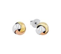 Paar Ohrstecker AMOR "9618316, Knoten" Ohrringe Gr. Silber 925 (Sterlingsilber), rosegold (gelbgoldfarben, roségoldfarben, silberfarben) Damen Ohrstecker (825284-0)