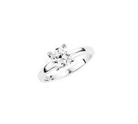 Amor Damen-Ring 925 Silber rhodiniert Zirkonia weiß