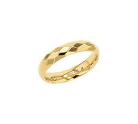 Amor Ring Edelstahl Unisex Damen Herren Ringe, Gold, Kommt in Schmuck Geschenk Box, 2037335