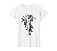 Amor-Engel-Logo T-Shirt, Damen, Weiß, XXL