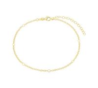 Amor Fußkette 925 Sterling Silber Damen Sommerschmuck, 22+5 cm, Kommt in Schmuck Geschenk Box