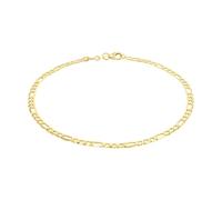 Amor Fußkette Damen Sommerschmuck, 25 cm, Gold, Kommt in Schmuck Geschenk Box, 2014682