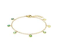 amor Fußkette Grün Damen