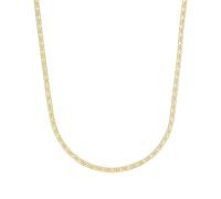 Amor Halskette 925 Sterling Silber Damen Halsschmuck, 42+3 cm, Gold, Kommt in Schmuck Geschenk Box, 2038562