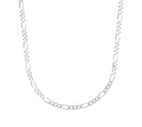 Amor Halskette 925 Sterling Silber Herren Halsschmuck, 55 cm, Silber, Kommt in Schmuck Geschenk Box, 9375547