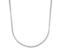 amor Halskette für Herren, Edelstahl, silber Silber