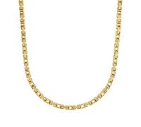 Amor Halskette Edelstahl Unisex Damen Herren Halsschmuck, 50 cm, Gold, Kommt in Schmuck Geschenk Box, 2037333