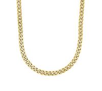 Amor Halskette Edelstahl Unisex Damen Herren Halsschmuck, 50 cm, Gold, Kommt in Schmuck Geschenk Box, 2037317