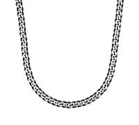 Amor Halskette, Schwarz, 6 mm, 2,4 mm, Edelstahl, IP Schwarz 2037351