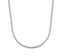 Amor Halskette für Damen und Herren, Unisex, Edelstahl, silber Silber