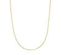 Amor Halskette Unisex Damen Herren Halsschmuck, 45 cm, Gold, Kommt in Schmuck Geschenk Box, 2014532