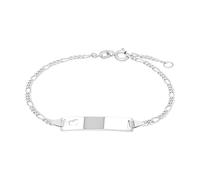 Amor Identarmband 925 Sterling Silber Damen Armschmuck, 16+2 cm, Silber, Kommt in Schmuck Geschenk Box, 2016493