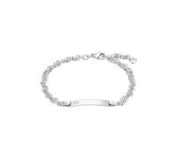 amor Identarmband Damen silber, 19