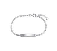 Amor Identarmband für Mädchen, 925 Sterling Silber | Blume, silber Silber