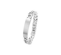amor Identarmband Herren silber, 22