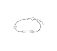 Amor Identarmband Mädchen, Silber, 5 mm, 1,8 mm, Silber 925, rhodiniert 9303854