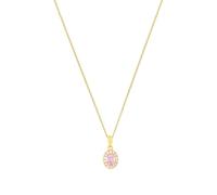 amor Kette mit Anhänger Rosa Damen