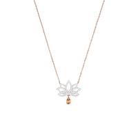 Amor Kette mit Anhänger für Damen, 925 Sterling Silber, Zirkonia synth., mehrfarbig Bicolor