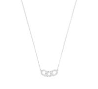 Amor Kette mit Anhänger 2039103 – Damen, 925 Sterling Silber, Zirkonia synth., 42+3 cm