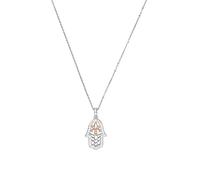 amor Kette mit Anhänger Bicolor Damen