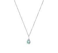 Amor Kette mit Anhänger 9963843 – 925er Silber, Zirkonia & Spinell (synth.), 45 cm, grün