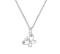 amor Kette mit Anhänger Mädchen pink, 38