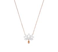 Amor Kette mit Anhänger für Damen, 925 Sterling Silber, Zirkonia synth., mehrfarbig Bicolor