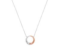 amor Kette mit Anhänger Bicolor Damen