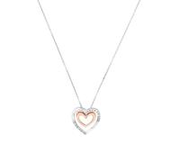 amor Kette mit Anhänger Bicolor Damen