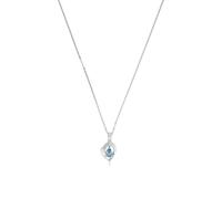 amor Kette mit Anhänger blau Damen