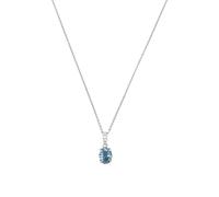amor Kette mit Anhänger Blau Damen