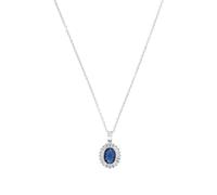 amor Kette mit Anhänger Blau Damen