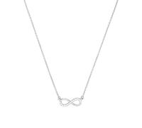FAVS Halskette Infinity 925 Sterling Silber-Zirkonia silber