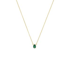 amor Kette mit Anhänger Grün Damen