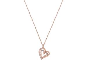 amor Kette mit Anhänger Roségold Damen