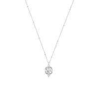 Amor Kette mit Anhänger 925 Sterling Silber Damen 42+3 cm Zirkonia (synth.) Weiß Geschenkbox 2039099