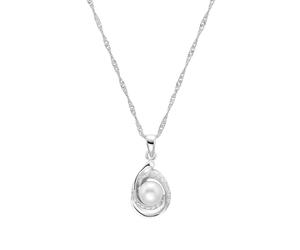 amor Kette mit Anhänger Silber Damen