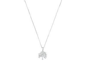 amor Kette mit Anhänger Silber Damen