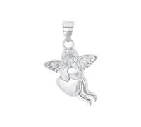 amor - Motivanhänger für Damen, 925 Sterling Silber | Engel Charms & Kettenanhänger