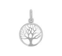 Amor Motivanhänger Damen, Silber, onesize, Lebensbaum, 12 mm, Silber 925, rhodiniert 2023031