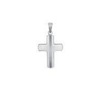 Amor Motivanhänger 925 Sterling Silber Unisex Damen Herren Anhänger, 2,7 cm, Silber, Kreuz, Kommt in Schmuck Geschenk Box, 2017518