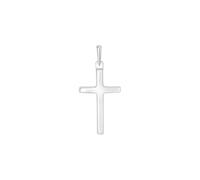 Amor Motivanhänger 925 Sterling Silber Unisex Damen Herren Anhänger, 2,9 cm, Silber, Kreuz, Kommt in Schmuck Geschenk Box, 2017516