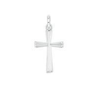 amor - Motivanhänger für Damen und Herren, Unisex, 925 Sterling Silber | Kreuz Ketten