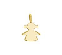 amor - Motivanhänger für Damen, Gold 375 | Kind Charms & Kettenanhänger 1 ct