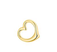 Amor Motivanhänger Damen Anhänger, 1,3 cm, Gold, Herz, Kommt in Schmuck Geschenk Box, 9038718