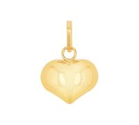 Amor Motivanhänger Damen, Gold, onesize, Herz, 10 mm, Gold 585/14 ct, 14ct gelbvergoldet 9979455